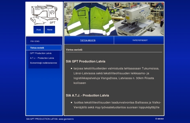 Garment protrans, SIA